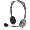 supra-aural Logitech H111 gris