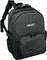 Sac à dos noir avec plusieurs compartiments et une poignée de transport en haut. Adapté pour le transport d'appareils techniques ou d'effets personnels.