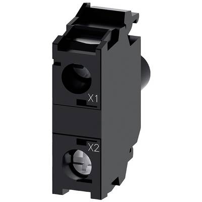 Composant électrique noir portant l'identification 'X1' en haut et 'X2' en bas. Il semble s'agir d'un connecteur ou d'un interrupteur.