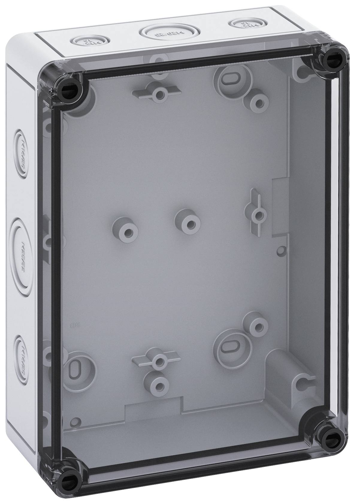 Coffret d'installation Spelsberg TK PS 1813-6F-TM 10601501 gris clair 130 x 180 x 63 Polystyrène, Polycarbonate, Polyuré