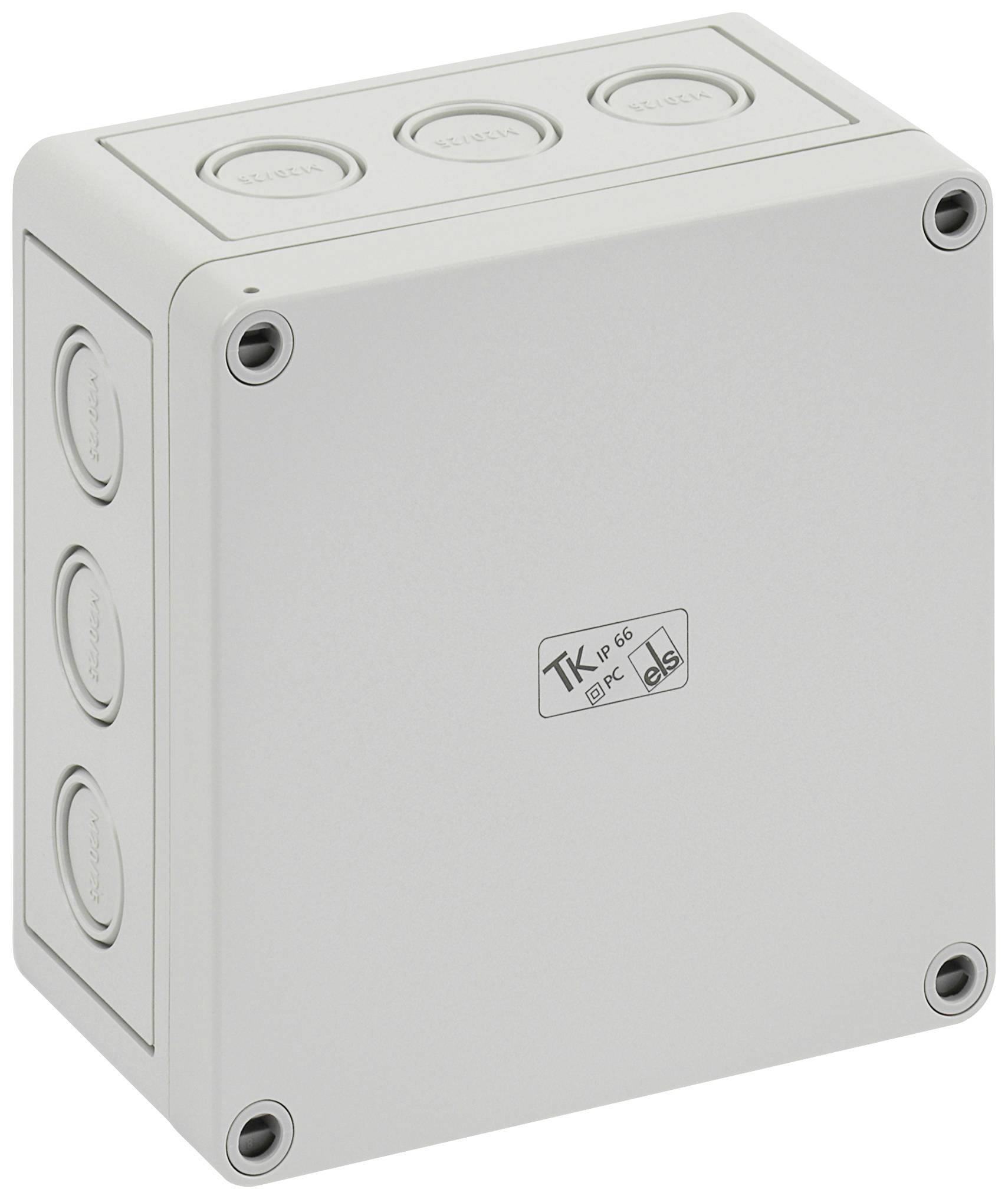 Coffret d'installation Spelsberg TK PC 1313-7-M 12740501 gris clair 130 x 130 x 75 Polystyrène, Polycarbonate, Polyuréth