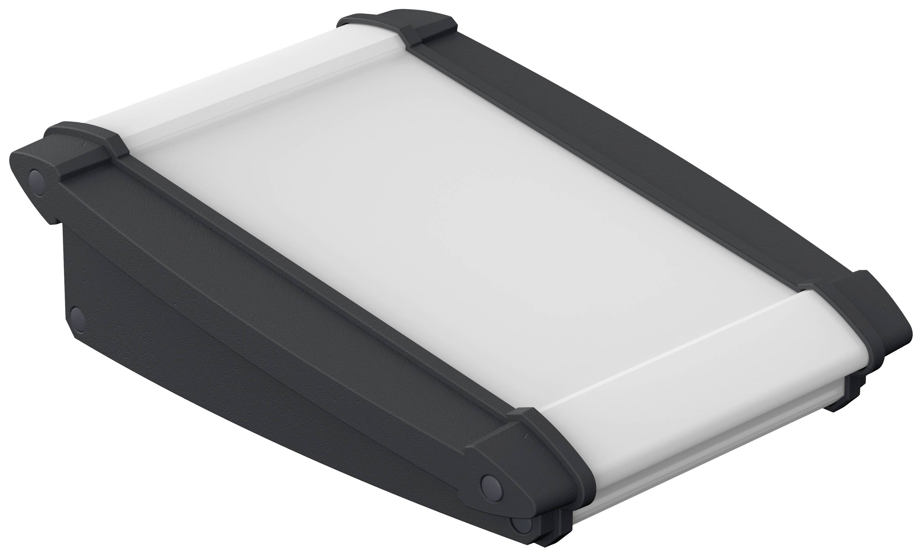 Boîtier pupitre Bopla ALU-TOPLINE ATPH 1850-100 92850100.MT6 aluminium, ABS gris graphite (RAL 7024), naturel 100 x 181 