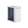 Digitus DN-19 16-U-EC Boîtier mural 19" (l x H x P) 600 x 816 x 450 mm 16 UH gris clair (RAL 7035)