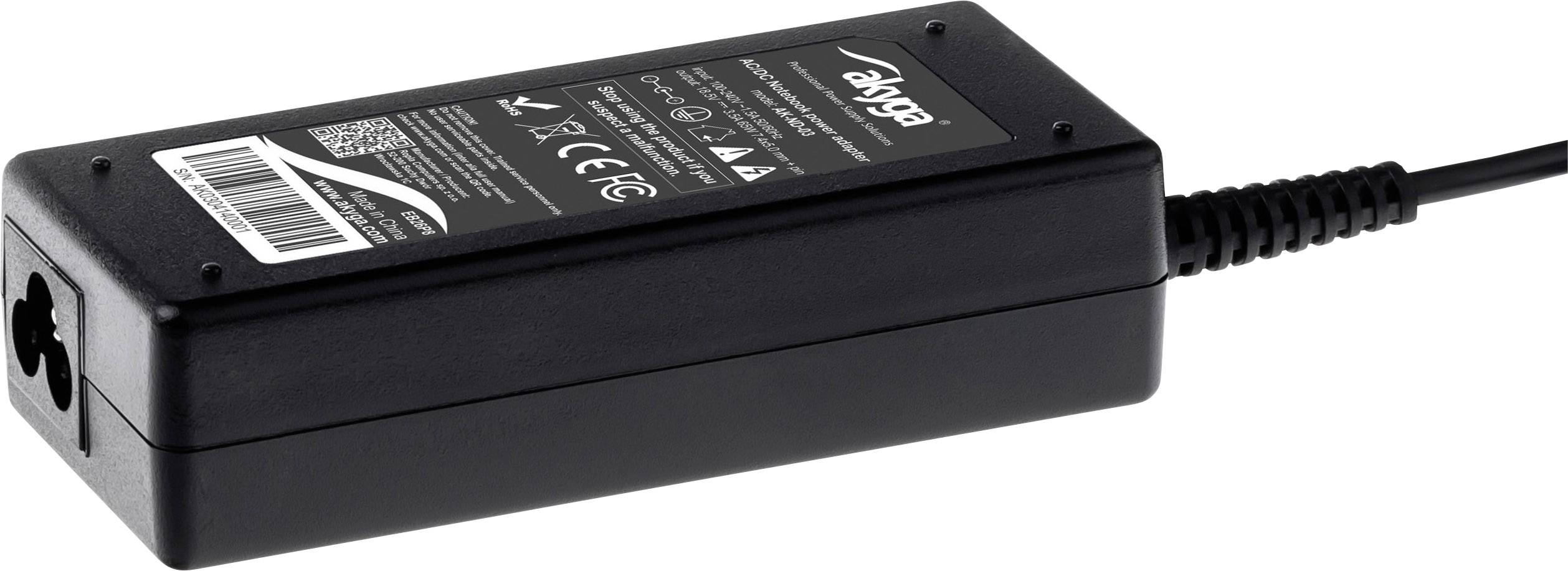 Alimentation PC portable Akyga AK-ND-03 sortie N/A 3.5 A 65 W 1 pc(s)
