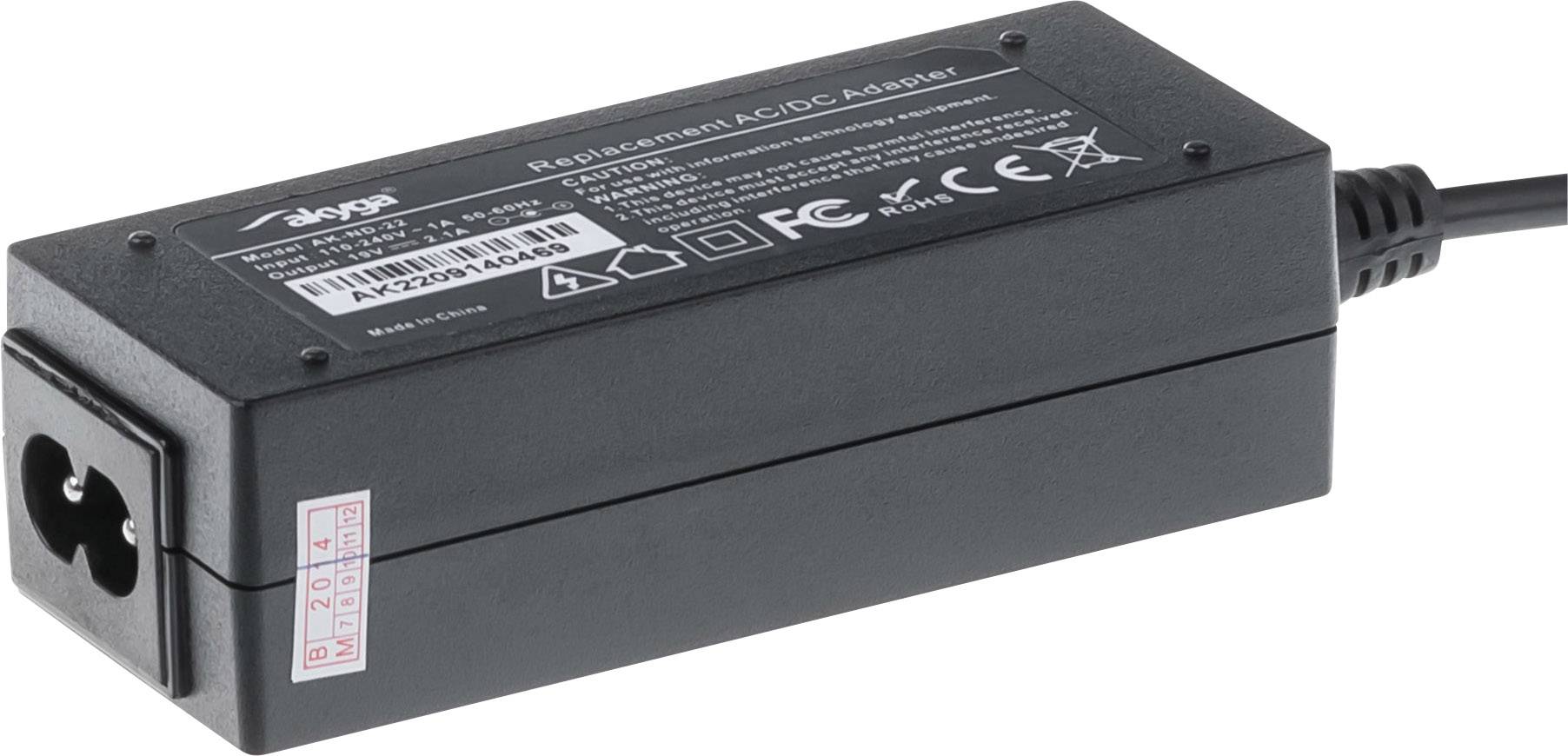 Akyga AK-ND-22 Alimentation PC portable 40 W 19 V 2.1 A