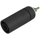 Douille banane de sécurité Ø de la broche: 4 mm Hirschmann Test & Measurement SAB 2630 S1,9 Au 972360700 noir 1 pc(s)