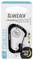 Mousqueton Nite Ize SlideLock n°2 présenté sur un emballage, montrant un mousqueton en acier inoxydable avec un verrou coulissant. Capacité de charge : 10 lb (4,5 kg).