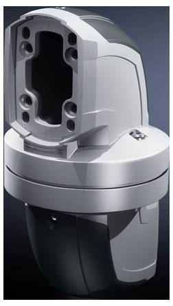 Rittal CP 6212.620 Articulation intermédiaire pivotant, inclinable aluminium, plastique gris clair (RAL 7035) 1 pc(s) Pi