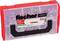 Un boîtier en plastique rouge portant l'inscription 'fischer L-BOXX Mini DuoPower'. Contient 210 chevilles grises et rouges.