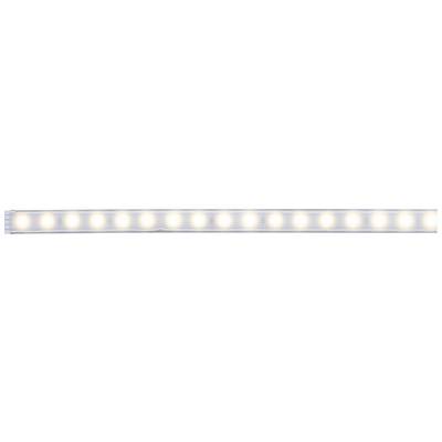 Une bande lumineuse LED longue et incurvée avec des intervalles uniformes entre chaque élément lumineux.