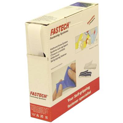FASTECH® B25-SKL01000010 Bande auto-agrippante hotmelt à coller partie crochets (L x l) 10 m x 25 mm blanc 10 m
