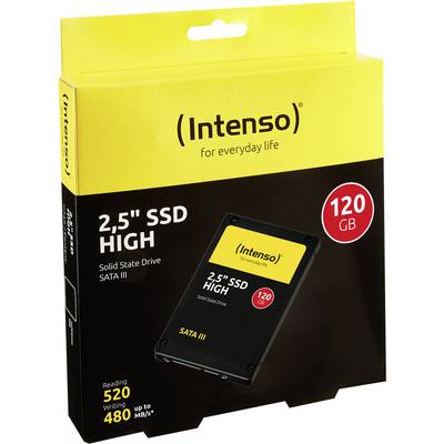SSD interne 6.35 cm (2.5) Intenso High Performance 120 GB