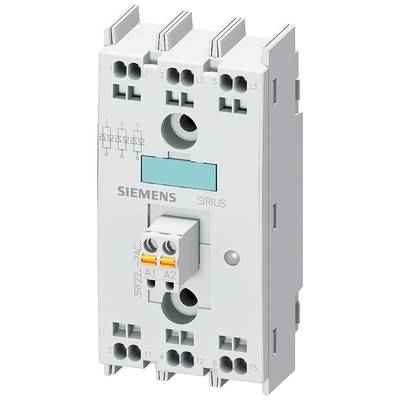 Un contacteur électrique Siemens, modèle SIRIUS, avec plusieurs connexions et une unité de bobine centrale, adapté aux applications industrielles.