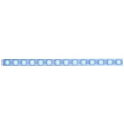 L'image présente une rangée horizontale de formes ovales bleues qui se répètent.
