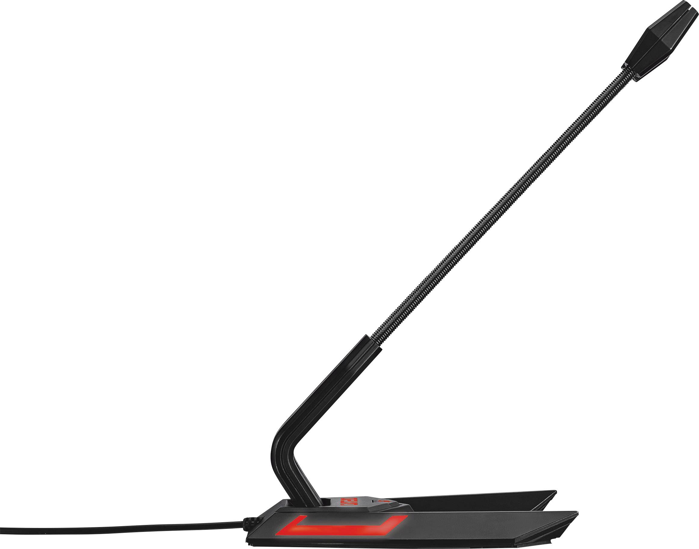 Sur pied Micro PC Trust GXT 210 Type de transmission (détails):filaire pied-2