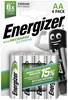 Pile rechargeable LR6 (AA) NiMH Energizer Extreme HR06 2300 mAh 1.2 V 4 pc(s)
