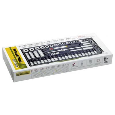 Coffret de clés à douilles 'Proxxon Industrial'. Contient différentes tailles de clés à douilles et une clé à cliquet.