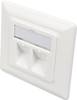Digitus DN-93801-1 support Keystone 2x blanc