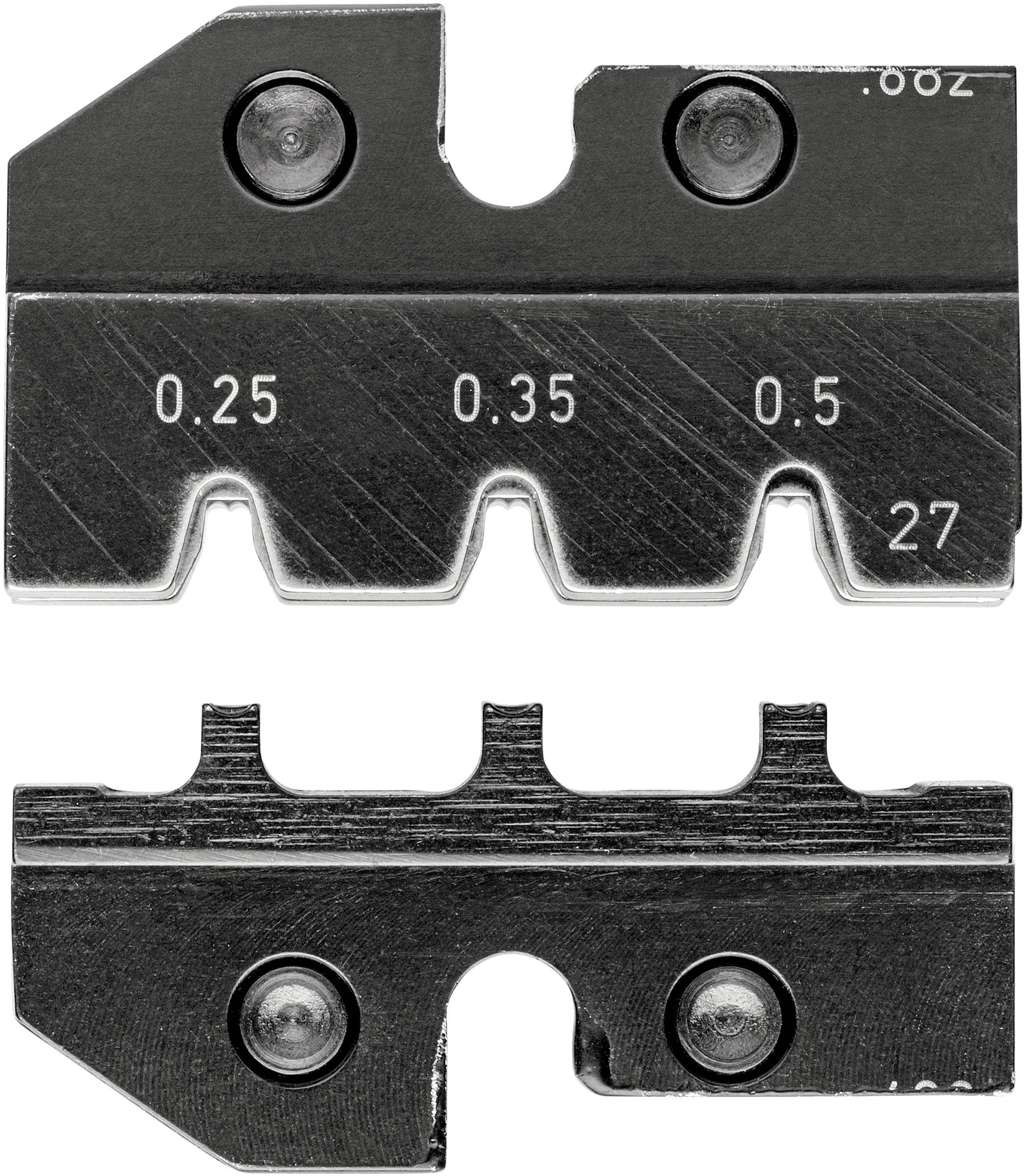 Knipex 97 49 27 Matrice à sertir pour connecteur MQS 0.25 à 0.5 mm²