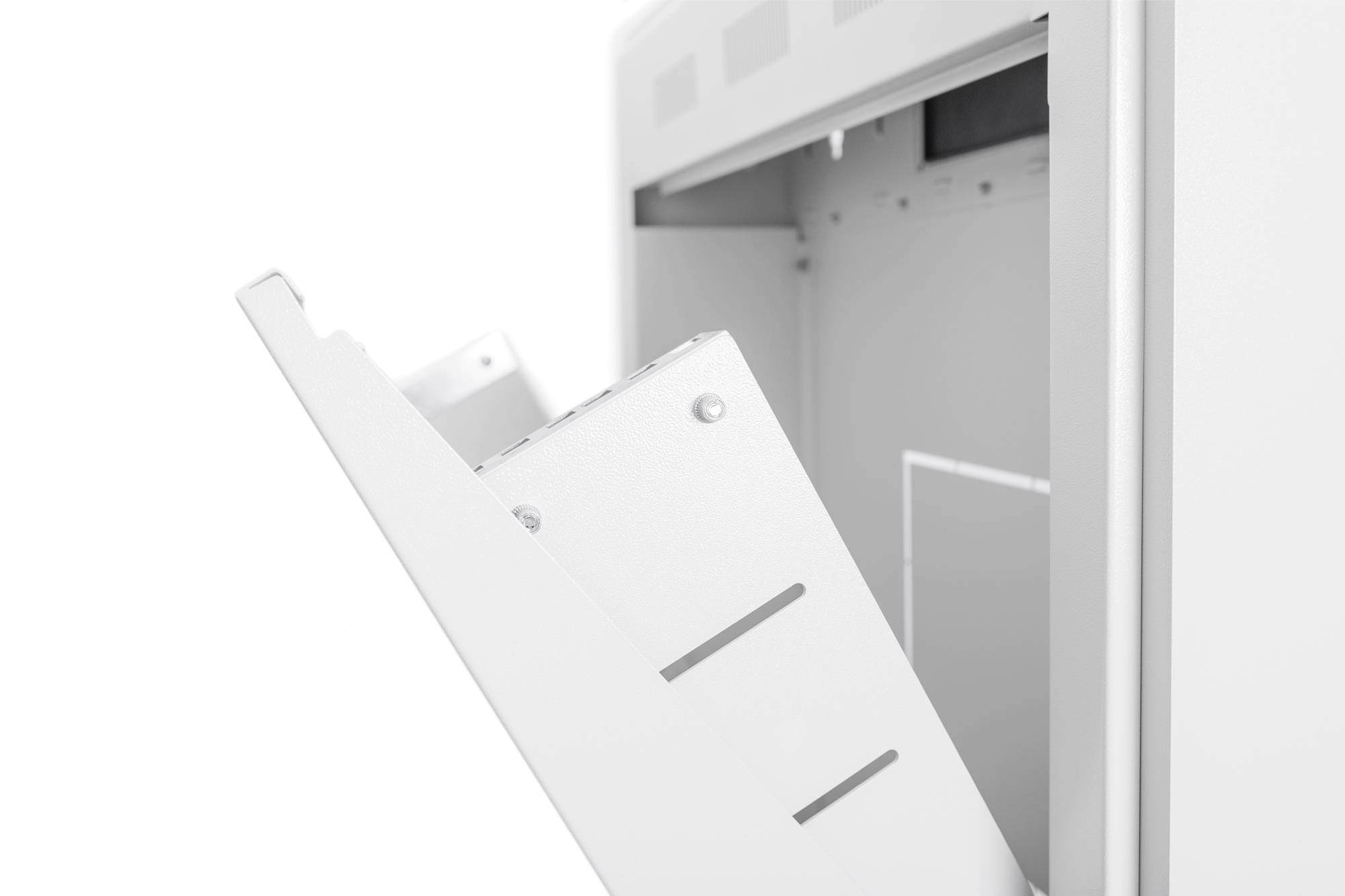 Digitus DN-19 WM-FLSH-127 Boîtier mural 19" (l x H x P) 628 x 778 x 127 mm 2 UH gris clair (RAL 7035)-1