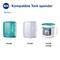 Trois modèles de distributeurs Tork en image, avec les numéros d'article 473180, 473190 et 473186/473188. Titre : 'Distributeurs Tork M4 compatibles'.