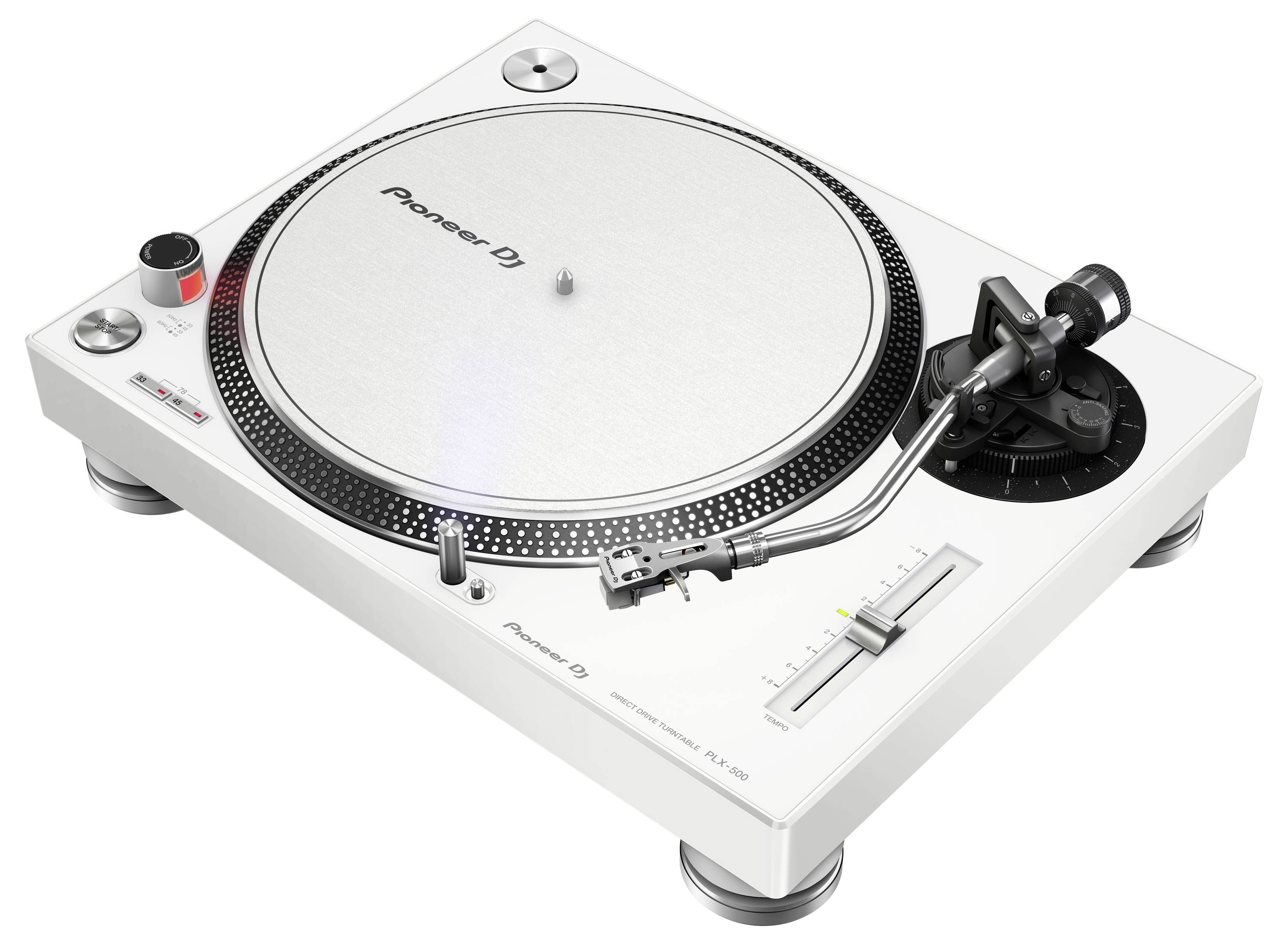 Pioneer DJ PLX-500-W Platine pour DJ entraînement direct blanc-1