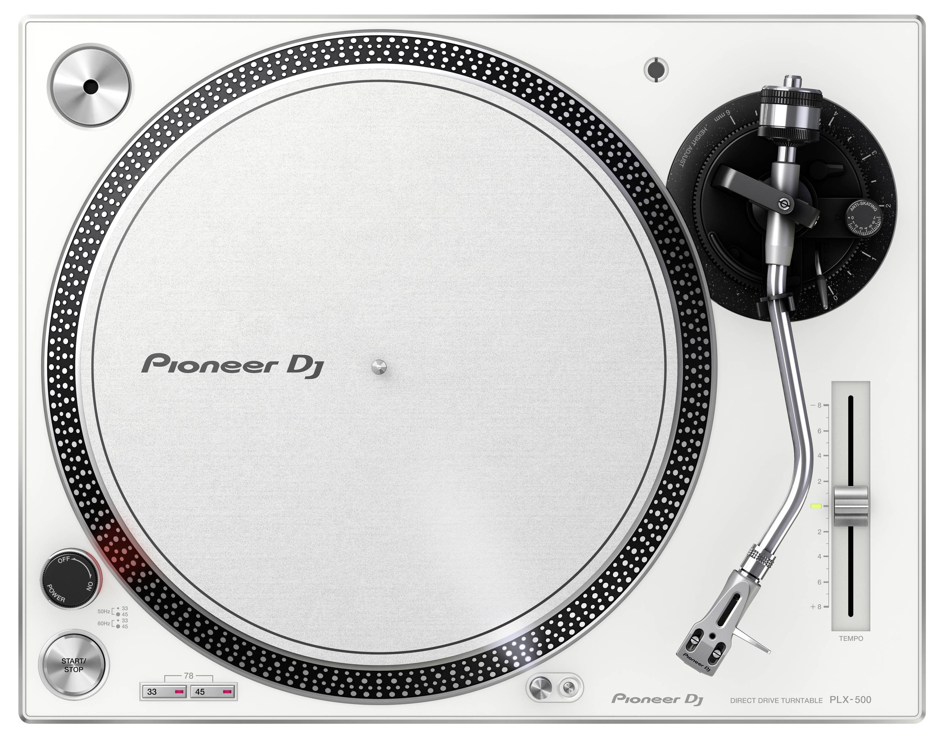 Pioneer DJ PLX-500-W Platine pour DJ entraînement direct blanc-2