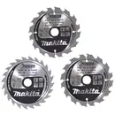 Makita B-33897 Jeu de lames de scie circulaire 136 x 20 x 1 mm 1 set
