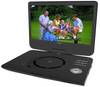 Lecteur DVD portable 10 pouces (25.7 cm) Reflexion DVD1005 avec câble de connexion Auto 12 V, fonctionnement sur batterie noir