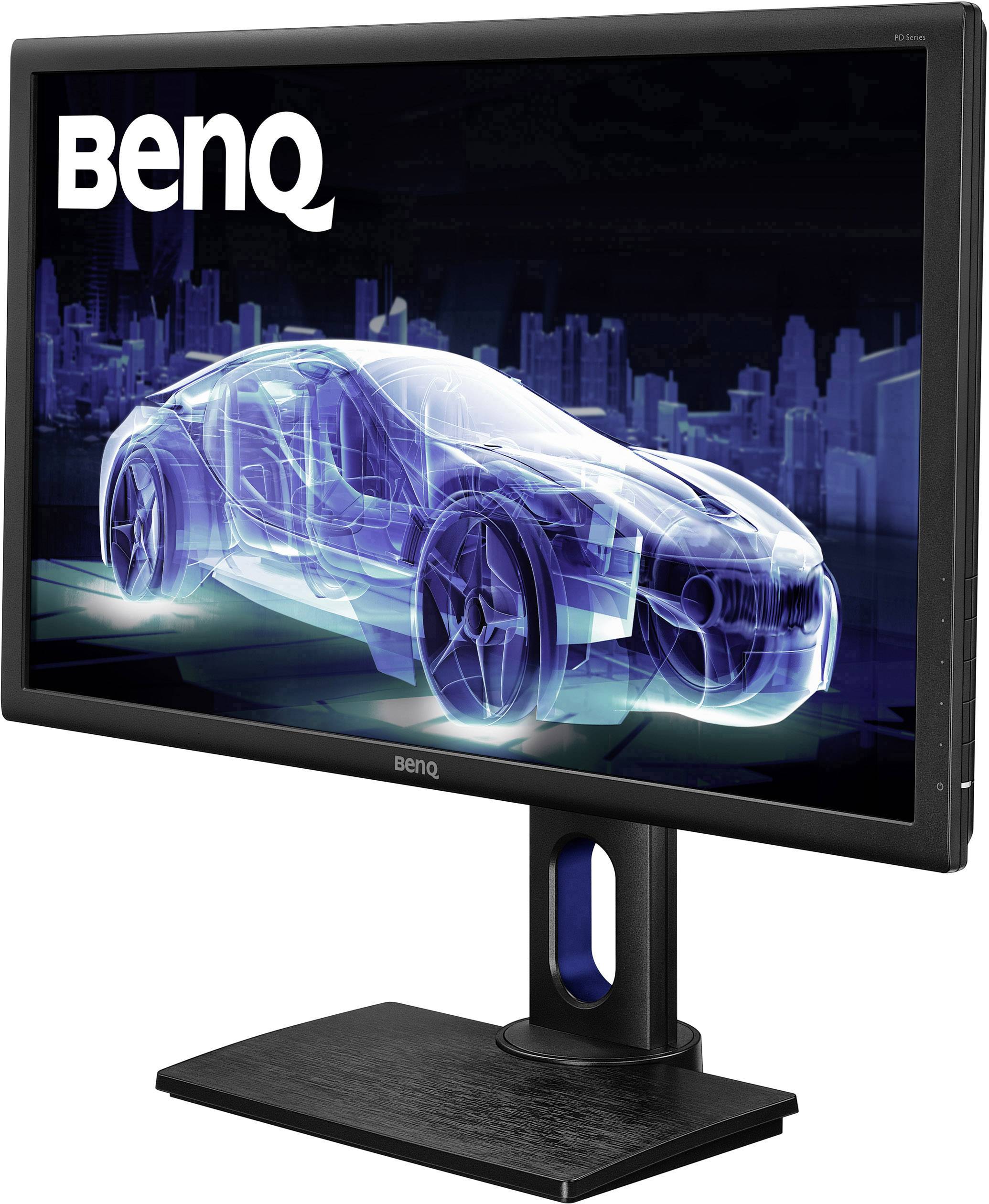 Moniteur LED BenQ PD2700Q CEE G (A - G) 68.6 cm 27 pouces 2560 x 1440 pixels 16:9 4 ms HDMI™, USB 2.0, DisplayPort, mini-12