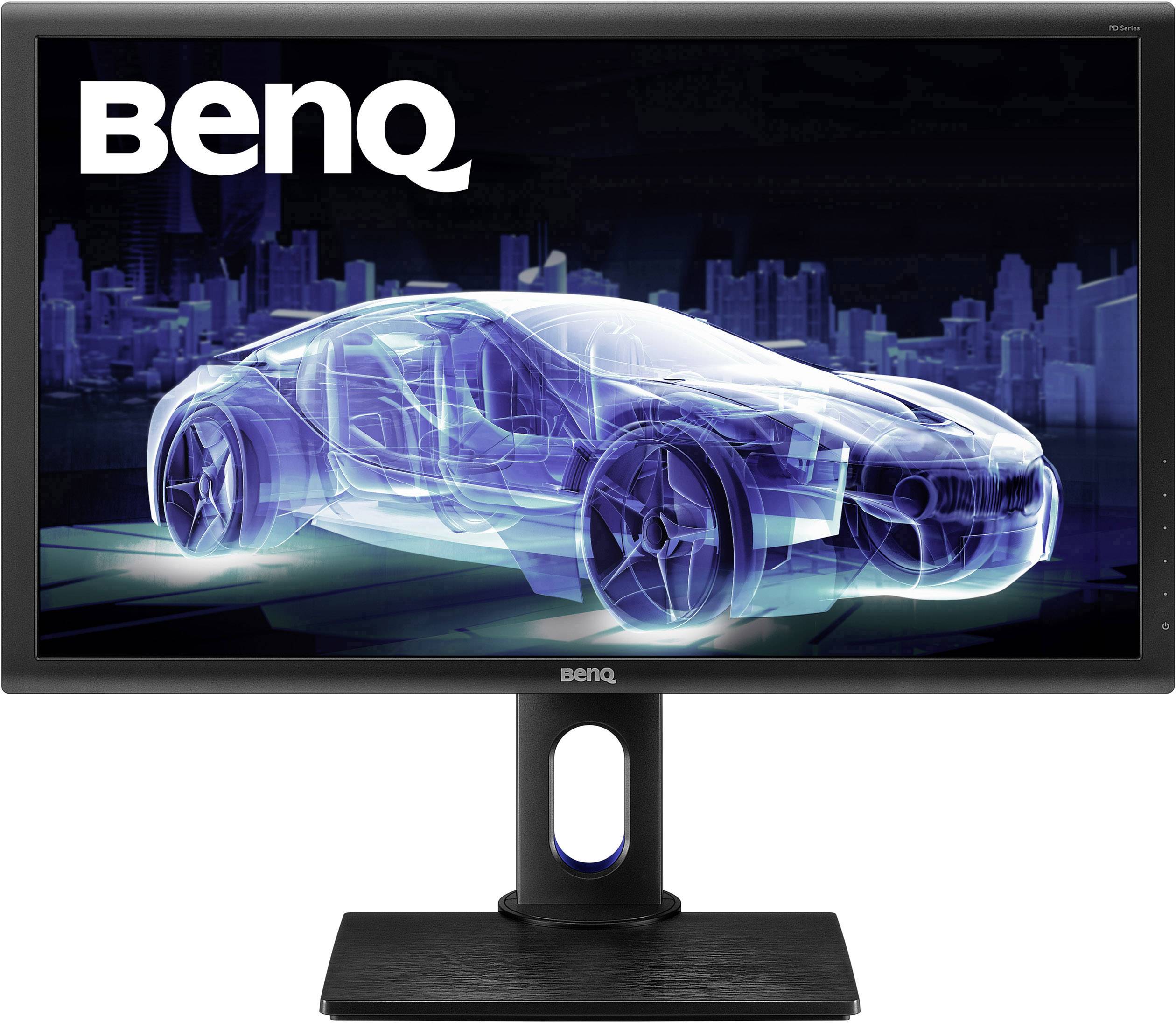Moniteur LED BenQ PD2700Q CEE G (A - G) 68.6 cm 27 pouces 2560 x 1440 pixels 16:9 4 ms HDMI™, USB 2.0, DisplayPort, mini-18