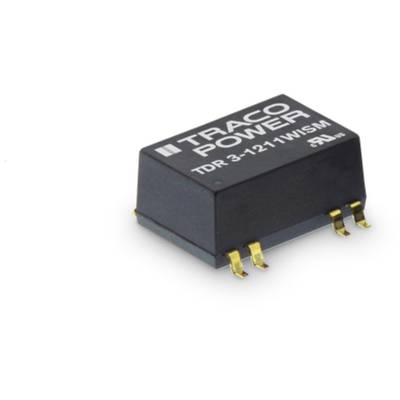   TracoPower  TDR 3-1211WISM  Convertisseur CC/CC pour circuits imprimés  12 V/DC  5 V/DC  600 mA  3 W  Nbr. de sorties: