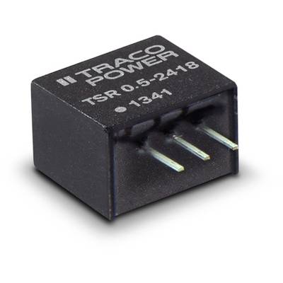   TracoPower  TSR 0.5-2415  Convertisseur CC/CC pour circuits imprimés  24 V/DC  12 V/DC  500 mA    Nbr. de sorties: 1 x