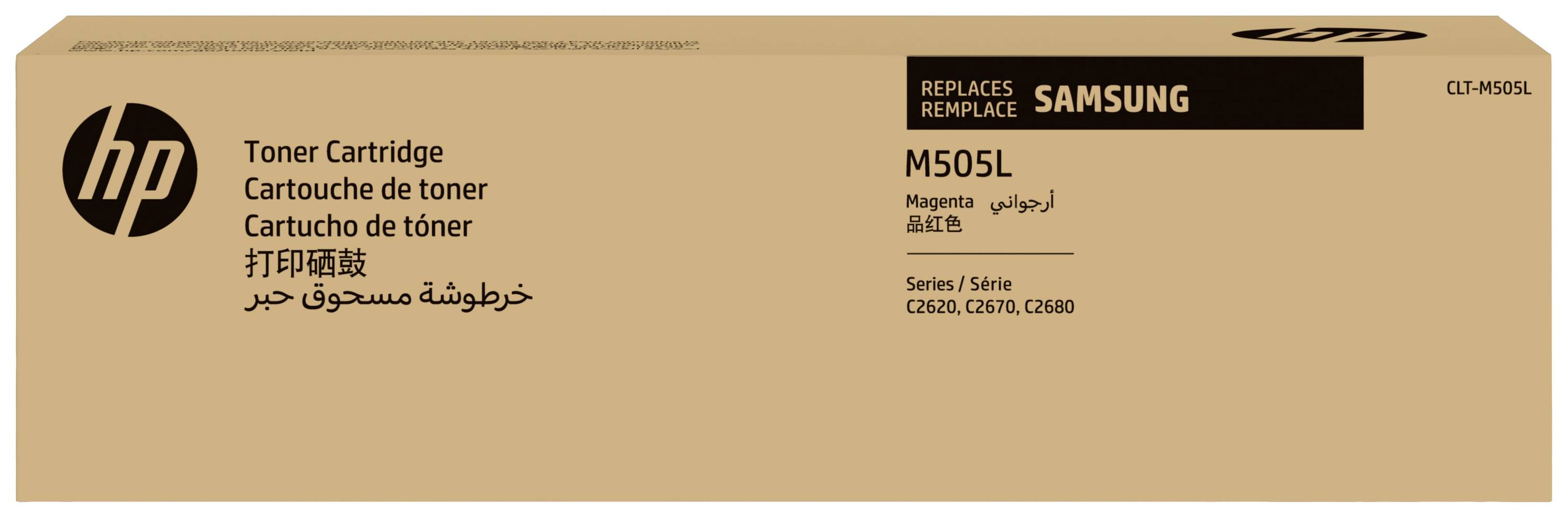HP Toner CLT-M505L d'origine magenta 3500 pages SU302A