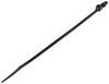 KSS 28530c1307 Serre-câble 168 mm 3.80 mm noir avec pied ancre 100 pc(s)