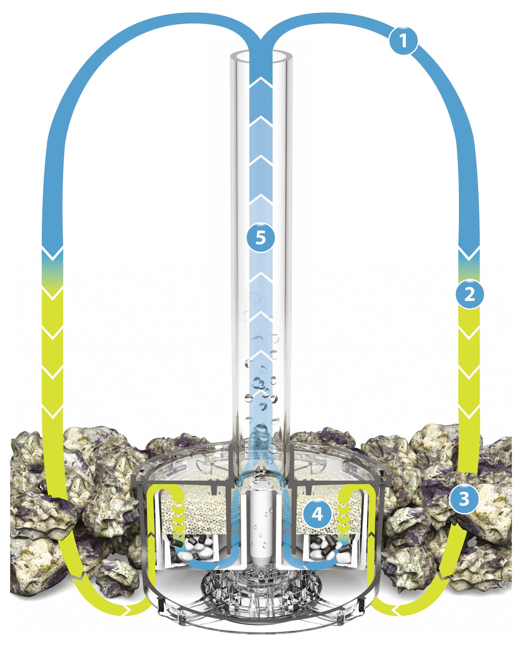 Schéma d'une centrale géothermique : l'eau chauffée par la croûte terrestre monte, des turbines génèrent de l'électricité, l'eau refroidie retourne sous terre.