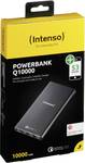 Powerbank (batterie supplémentaire) LiPo Intenso Q10000 10000 mAh noir