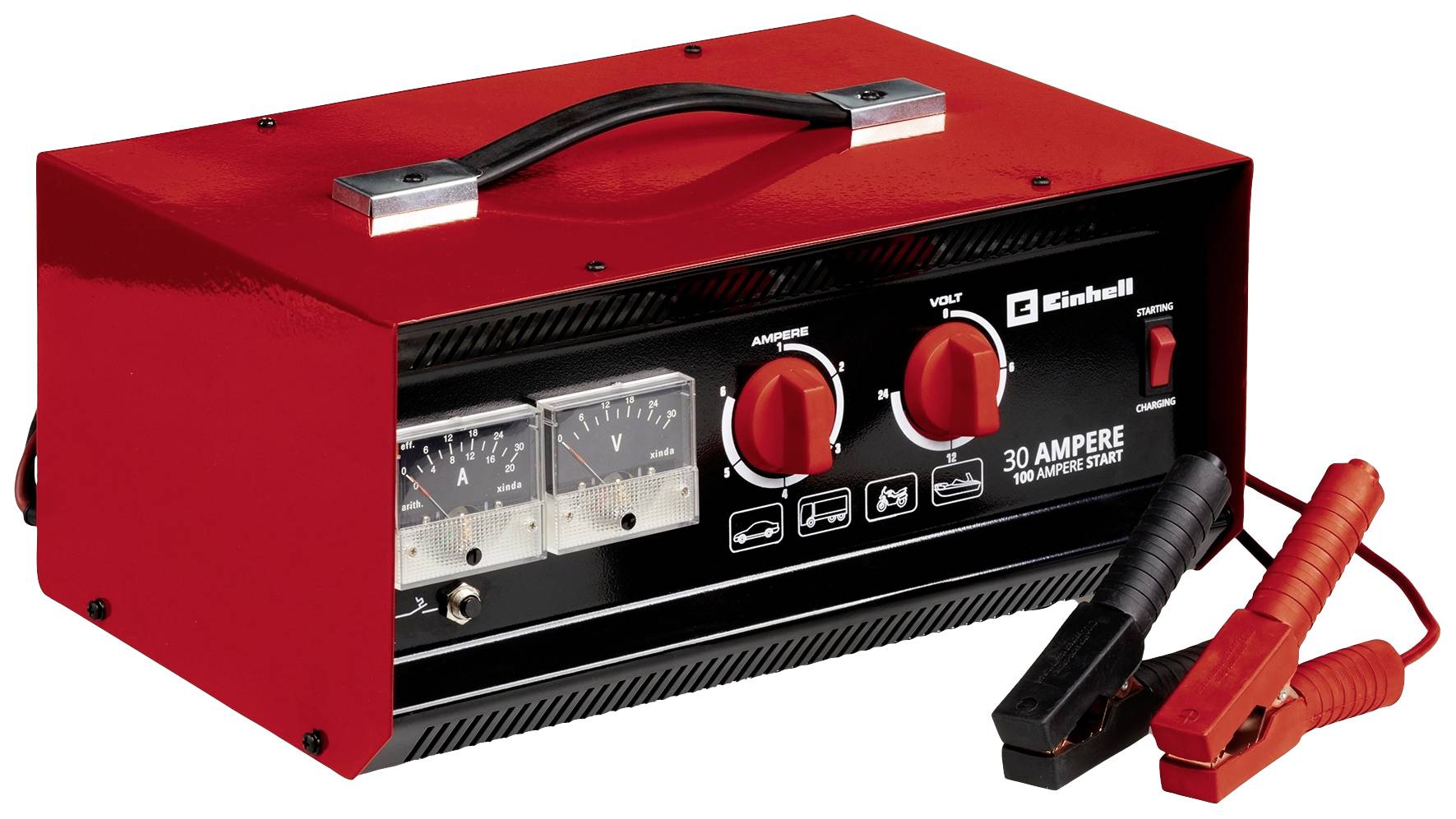 Chargeur Einhell 1078121 24 V, 12 V, 6 V