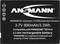 'ANSMANN 3,7 V 890 mAh/3,3 Wh batterie Li-Ion, compatible avec PANASONIC BCG10.'