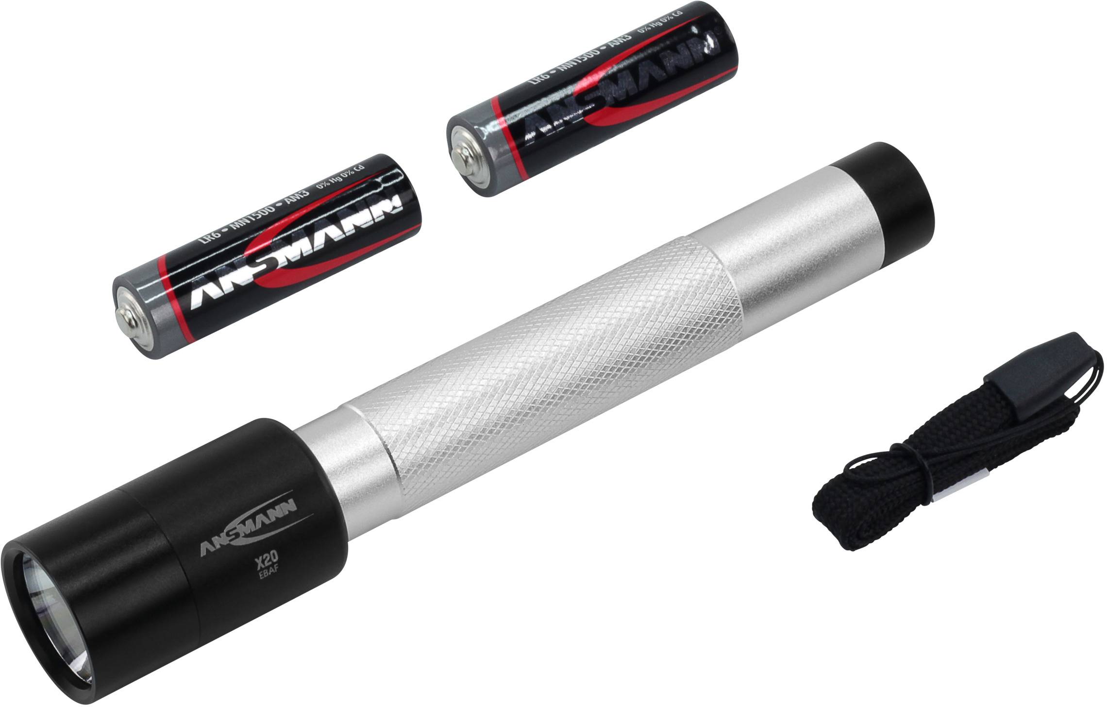 Lampe de poche Ansmann X20 LED avec dragonne à pile(s) 25 lm 30 h 110 g-3