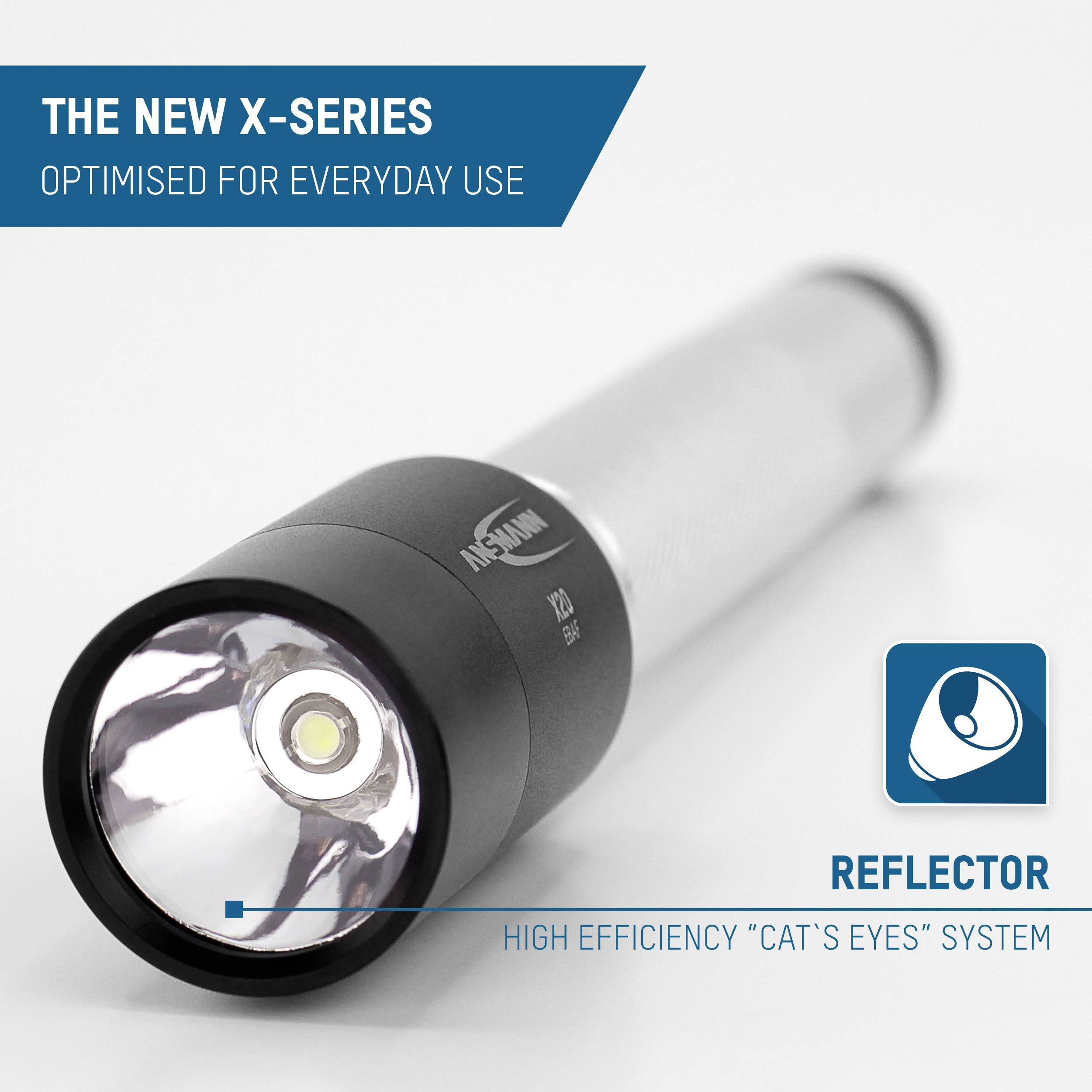 Lampe de poche Ansmann X20 LED avec dragonne à pile(s) 25 lm 30 h 110 g-8