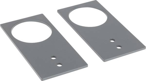 Kern BFS-A10 BFSA10 Paire de plaques d'assise pour la fixation du pont de pesée au sol, pour plateau de dimensions 1500 x 1500 x 130 mm