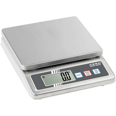 Balance électronique en acier inoxydable avec affichage numérique. Étiquettes : « UNIT », « TARE », « ON/OFF ». Idéale pour des mesures de poids précises.