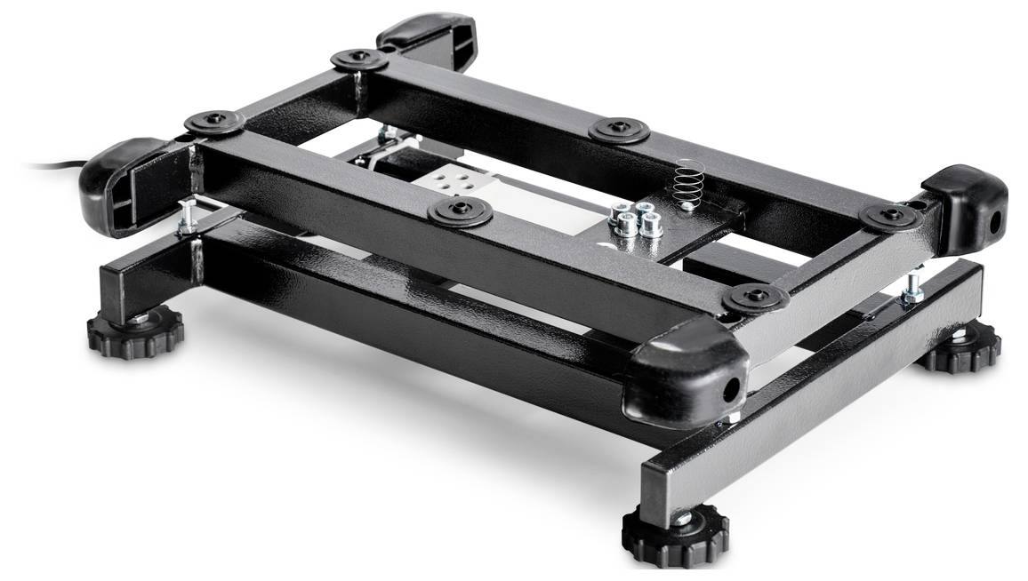 Balance plate-forme en version lourde avec approbation d’homologation [M], désormais avec [Max] 600 kg-1