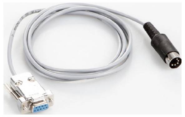 Kern KFF-A01 Câble d'interface RS-232 pour le branchement d'un appareil externe.