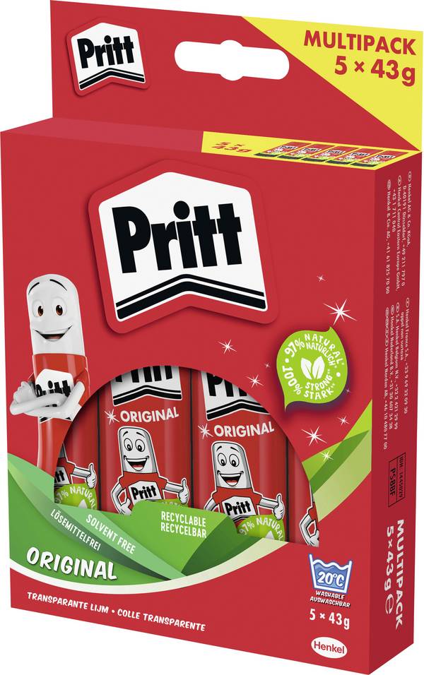 Pritt Bâton de colle Original 43 g PS8BF 5 pc(s)