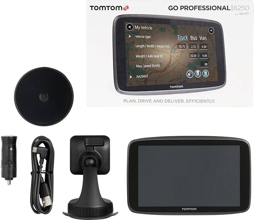 TomTom TT GO Professional 6250 GPS pour poids lourd 15 cm 6 pouces