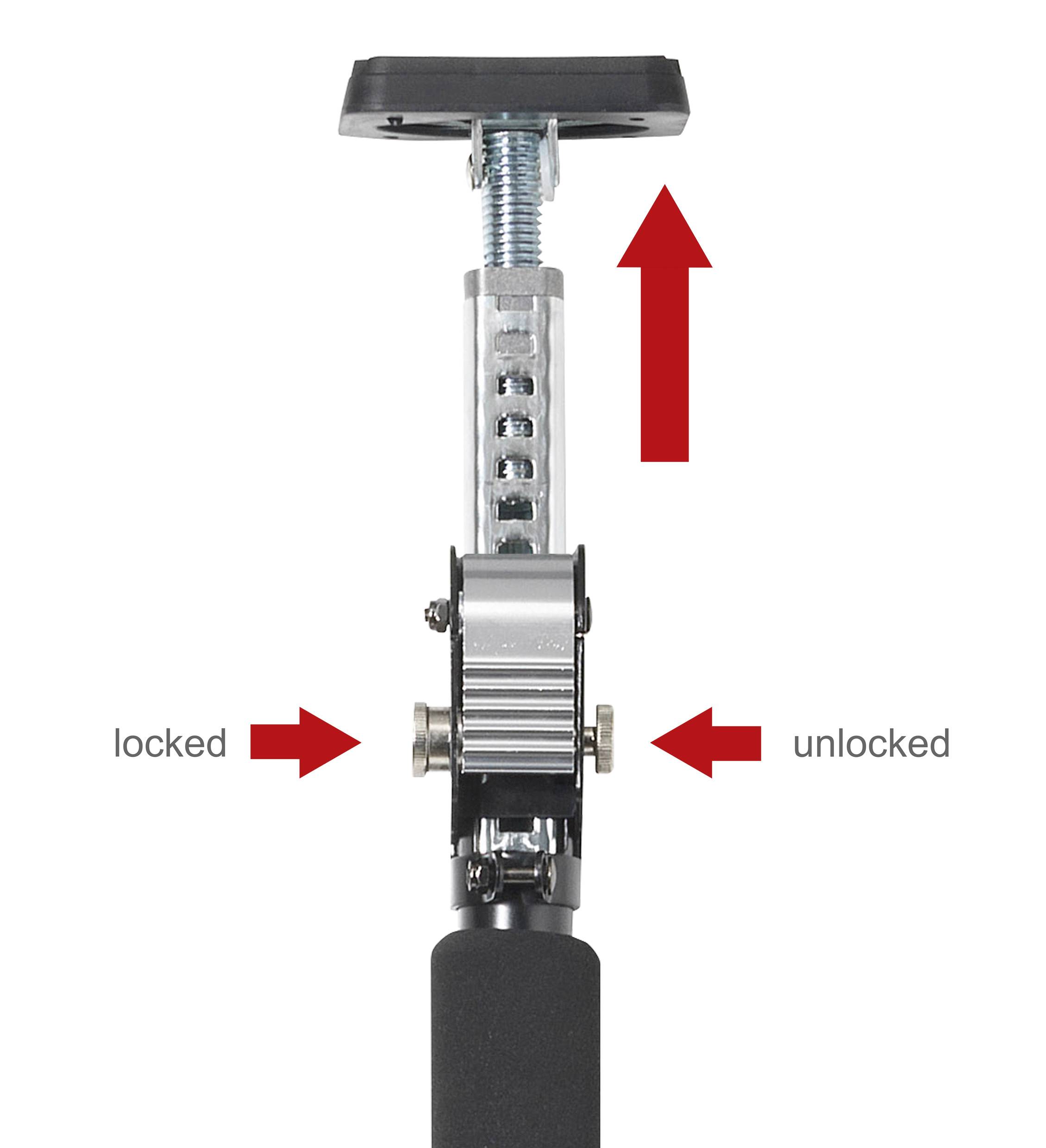 TOOLCRAFT Etai Longueur réglable: 1600 - 2900 mm Capacité de charge (max.): 60 kg-7