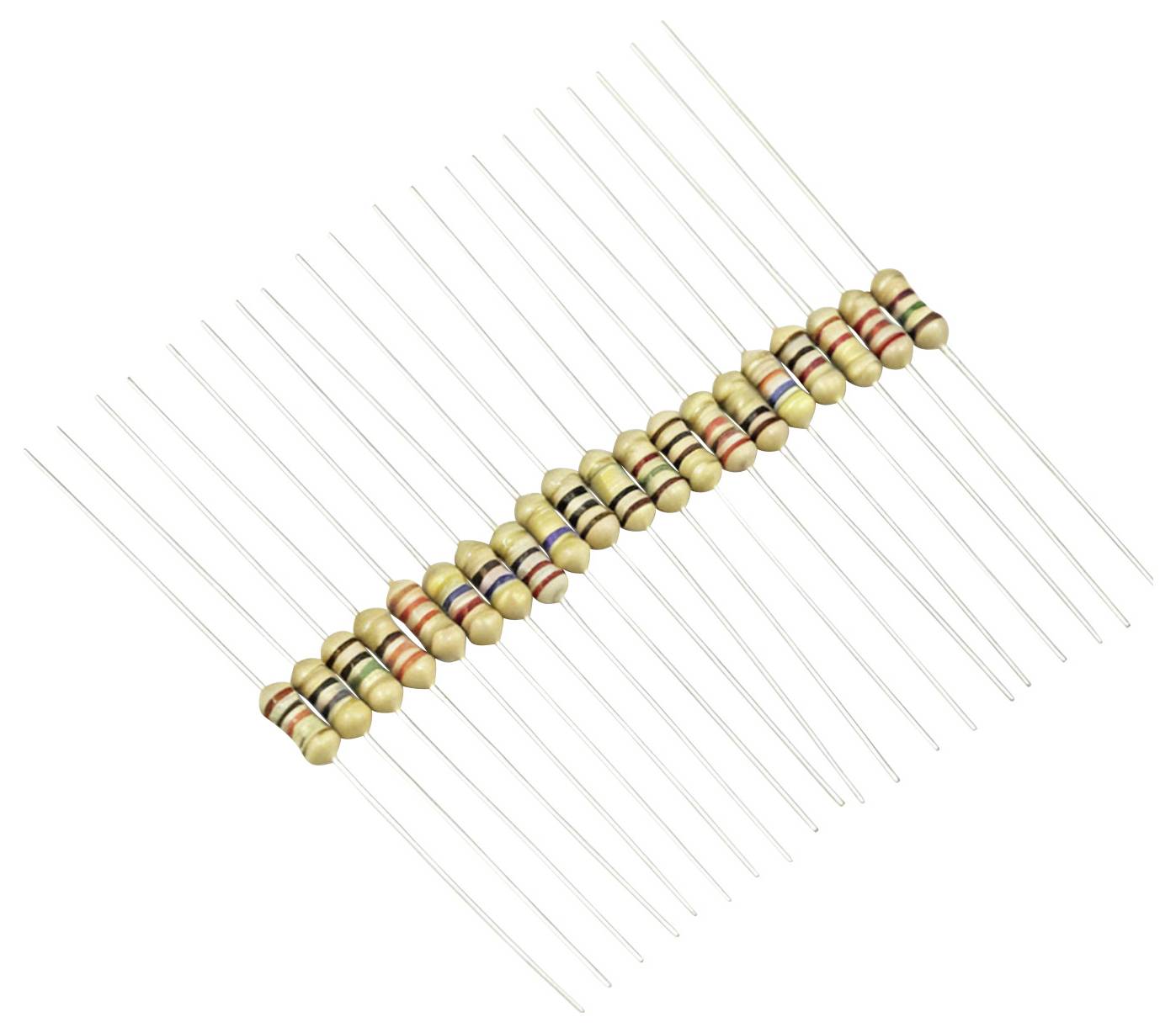 TRU COMPONENTS 418706 Jeu de résistances à couche carbone sortie axiale 5 % 390 parties-1