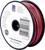 Bobine de 50 mètres de câble tressé noir-rouge 0,14 mm² ; pour projets électroniques. Fabricant Conrad Electronic SE.